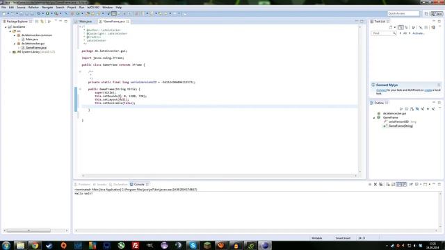 Java! Wir Programmieren ein Spiel! #002 / Gameloop erklärt! смотреть онлайн
