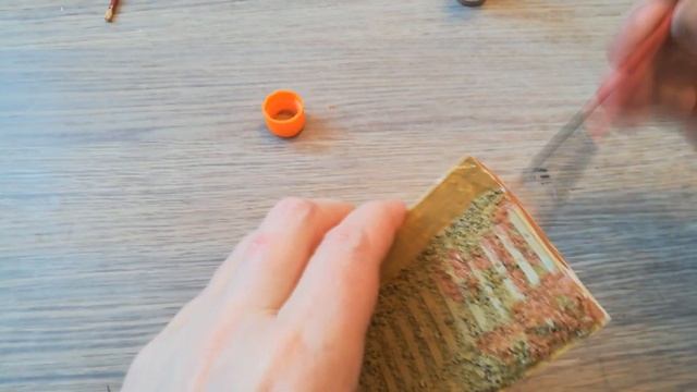 Реалистичная железнодорожная насыпь из подручных материалов. Для диорамы. смотреть онлайн