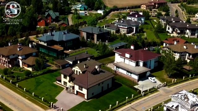 Обзор + Презентация коттеджного поселка Монтевиль. Элитный поселок на Новорижском Шоссе! смотреть онлайн