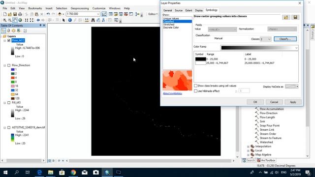 Watershed Delineation using ArcGIS from DEM - Simple and Straightforward смотреть онлайн