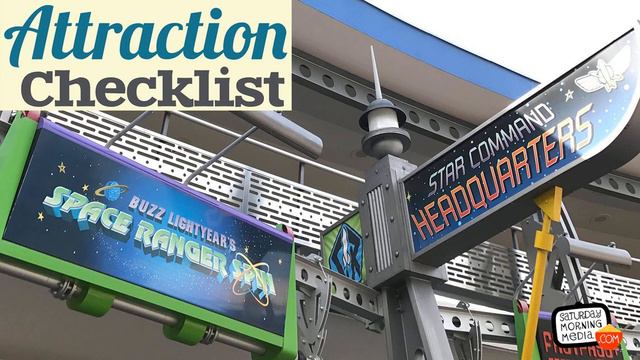 Buzz Lightyear's Space Ranger Spin - Magic Kingdom - Attraction Checklist #112 смотреть онлайн
