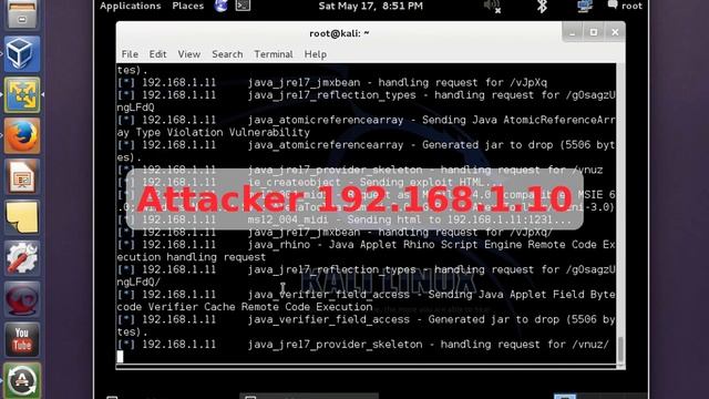 Metasploit Browser Autopwn on Windows XP. смотреть онлайн