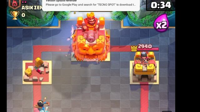 Clash Royale princess now or princess 2050 🎯Impossible смотреть онлайн