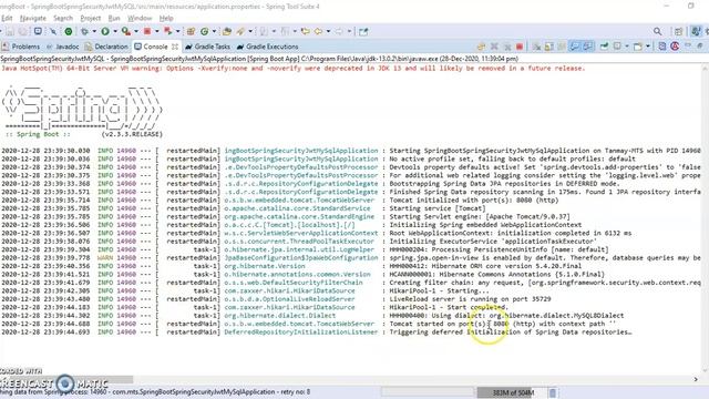 Java Microservices Spring Security JWT 002 смотреть онлайн
