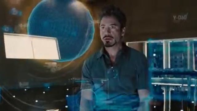 Тони Старк открывает новый Элемент#1.Железный Человек 2 (2010) смотреть онлайн