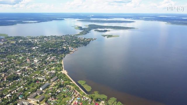 Селигер Осташков 07 2017 с воздуха DJI Mavic смотреть онлайн
