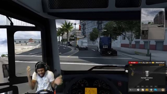 This game is HILARIOUS!!! + NEW SETUP?! - American Truck Simulator Multiplayer смотреть онлайн