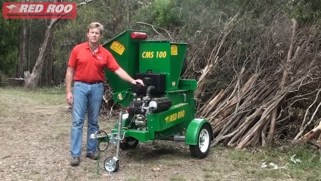 Hire Chipper Mulcher Shredder 31HP 100mm (4