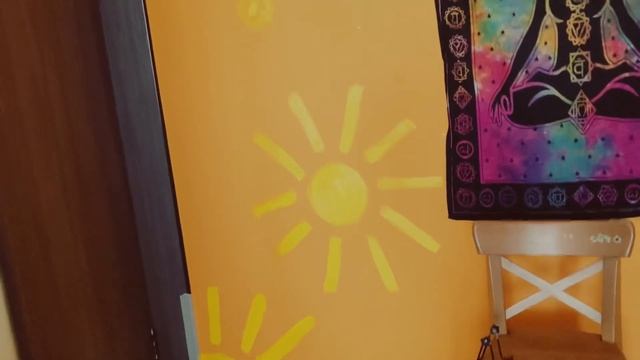 Рисуем на стене!!! История о художественной терапии :) смотреть онлайн