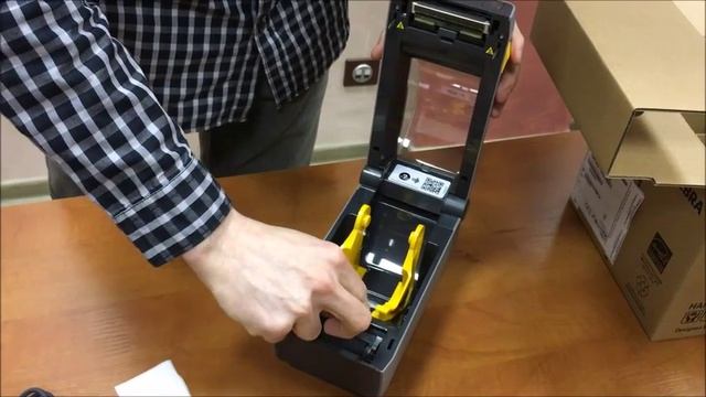 Unpacking Zebra ZD410 смотреть онлайн