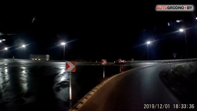 Нашелся пробел в организации движения на М6 Минск Гродно возле Ивья смотреть онлайн