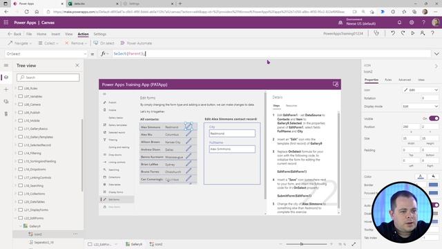 Power Apps: Edit Form смотреть онлайн