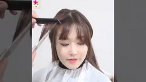 Симпатичные идеи корейской стрижки 2021 ? Стрижка красивой корейской челки | Уловки красоты