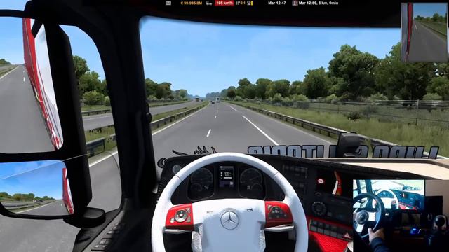ETS 2 - ? Mercedes Actros Swap Body Carrier Chassis смотреть онлайн