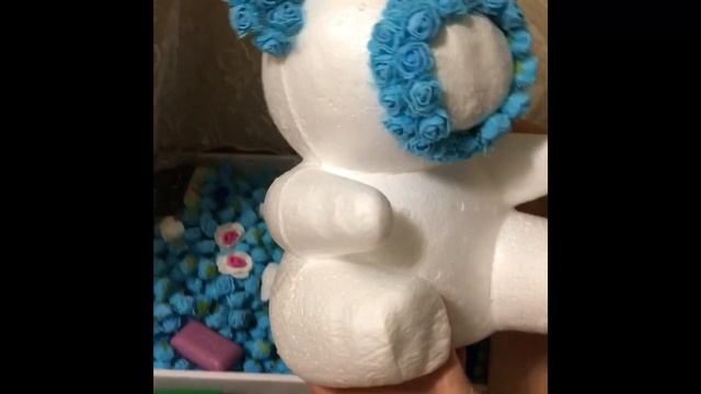 Как сделать мишку из роз самому смотреть онлайн