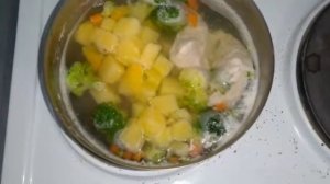 Варим супчик малышам с 6 месяцев.