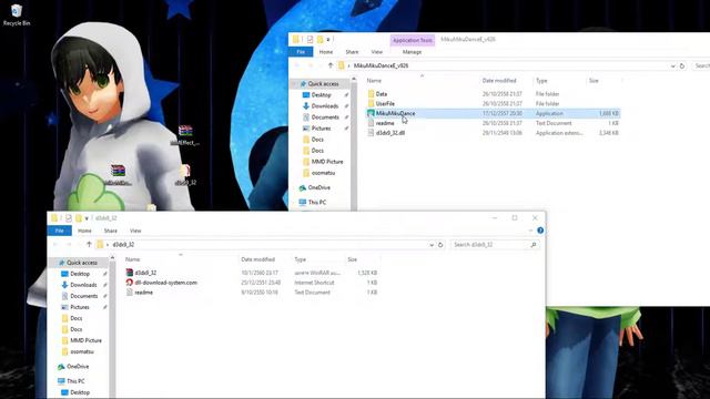 [Fix] MMD Error from d3dx9_32.dll was not found and How to add mme effect menu смотреть онлайн