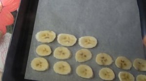 Банановые чипсы в духовке.