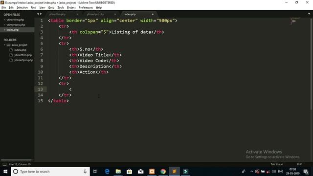 chapter -7 CRUD OPERATION WITH HTML FORM IN PHP (PART-2)| learn php tutorials by Rajesh Sir смотреть онлайн