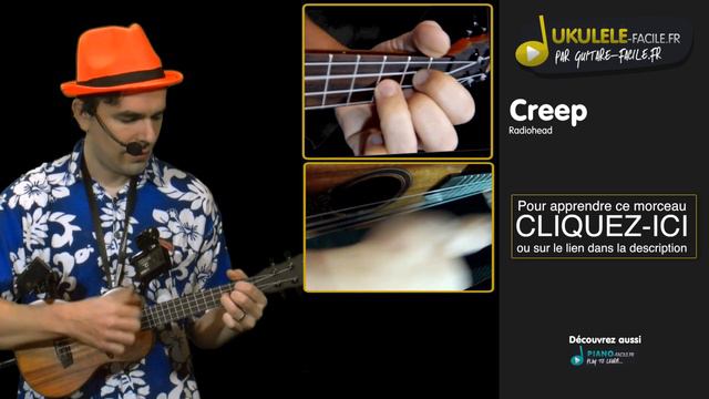 Cover Creep de Radiohead au Ukulélé смотреть онлайн