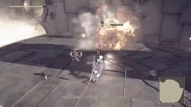 NieR:Automata 9S vs Operator 210 смотреть онлайн