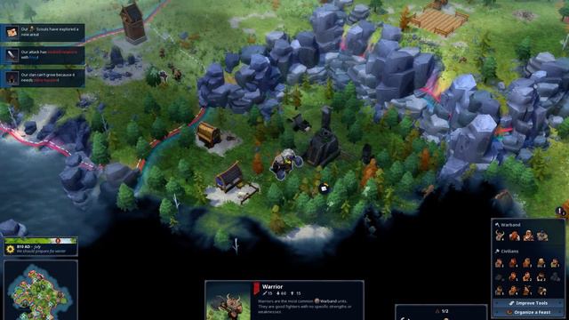 Northgard - Приручение и захват Jotnar'a смотреть онлайн