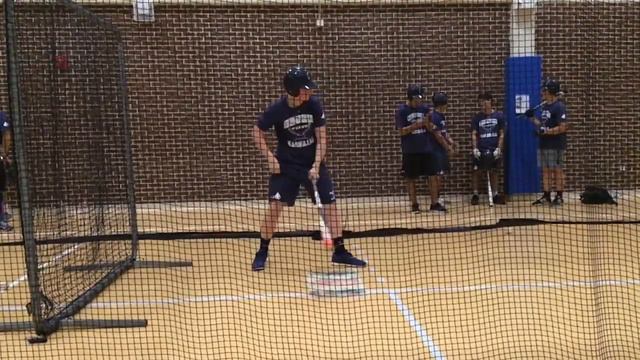 Hunter Wines Batting Practice 11/6/18 Chesapeake College Freshman смотреть онлайн