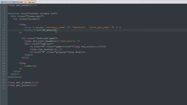 Responsive Wordpress Theme Tutorial Part 9 5 WP Query смотреть онлайн