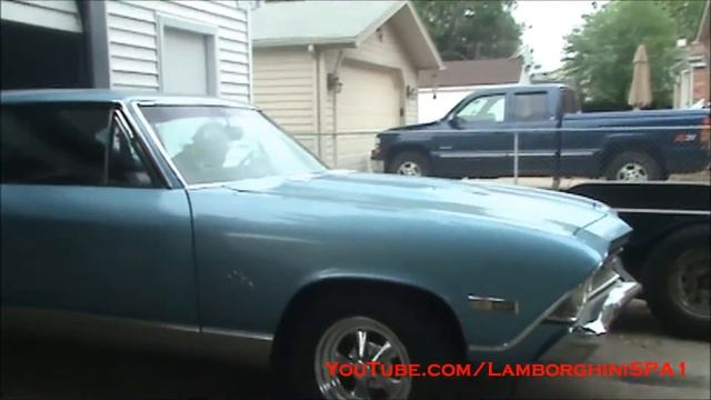 68' Chevy Chevelle 454 Burnout, Revs, and Details смотреть онлайн
