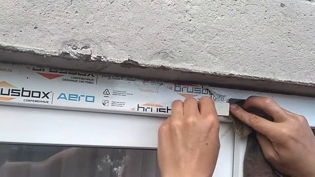 Как снять старую плёнку с рамы окна ПВХ смотреть онлайн