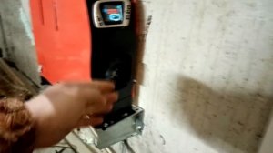 Устанавливаем китайский фен в гараж для отопления.