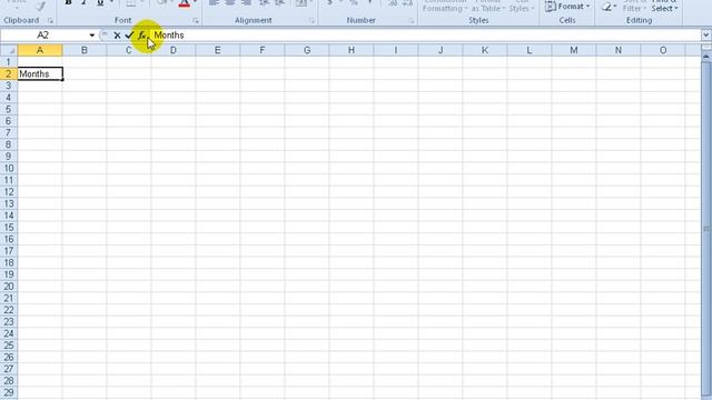 Excel 2010 Basics On Entering Data Into A Spreadsheet смотреть онлайн
