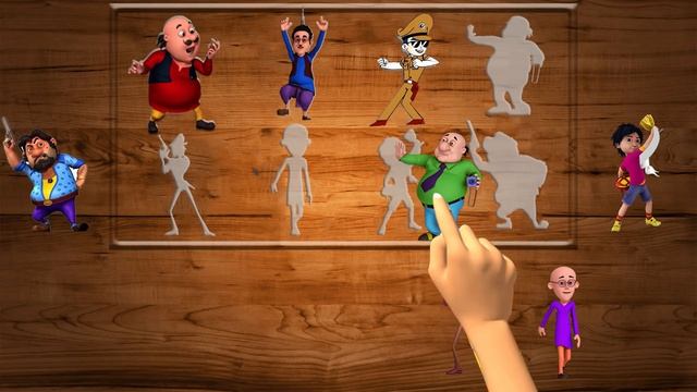 Puzzle Motu Patlu Game for Kids | Motu Patlu John The Don Ghasitaram Chingam смотреть онлайн