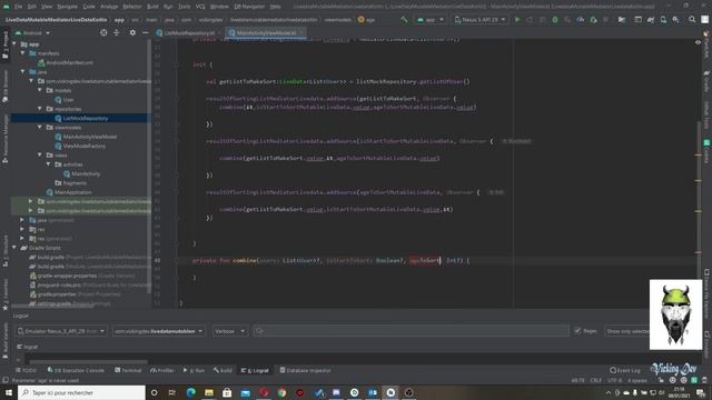 LiveData MutableLivaData MediatorLiveData Kotlin смотреть онлайн