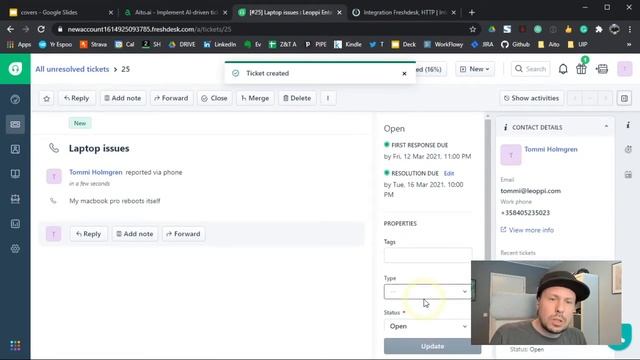 Service centre ticket triage using Freshdesk, Aito.ai and Integromat смотреть онлайн