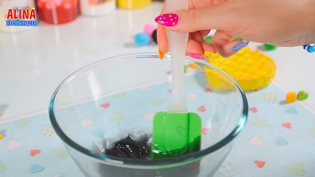 САМЫЙ ЗАЛИПАТЕЛЬНЫЙ СЛАЙМ. Как сделать СЛАЙМ БЕЗ КЛЕЯ без тетрабората натрия смотреть онлайн