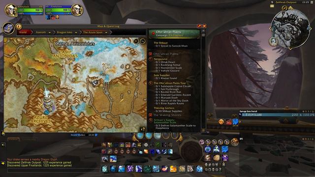 The Azure Span All Dragon Glyph Locations | World of Warcraft Dragonflight смотреть онлайн