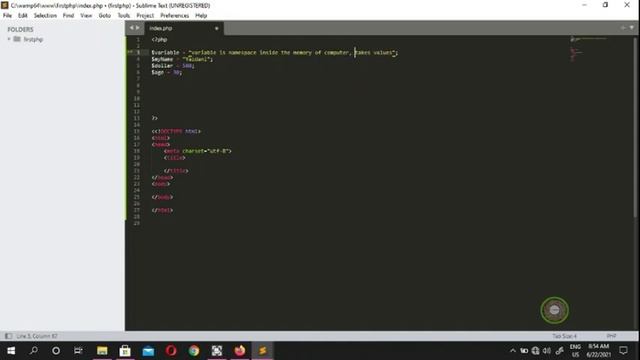 What is PHP variables? смотреть онлайн