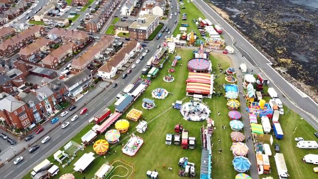 Murphy's Funfair on Hartlepool Town Moor July 29th 2021 смотреть онлайн