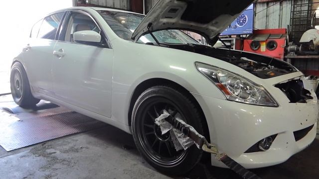 Infiniti G37 Makes INSANE HORSEPOWER On The Dyno & Gets CHARIZARD TUNED! смотреть онлайн