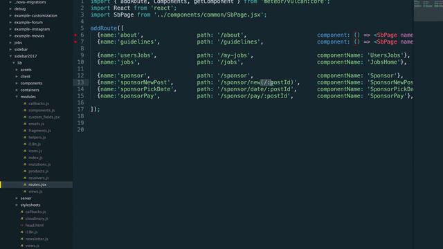 Building a Complex User Flow in Vulcan Part 2: Sponsor Page смотреть онлайн