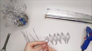 Декор для дома своими руками | Цветы из фольги