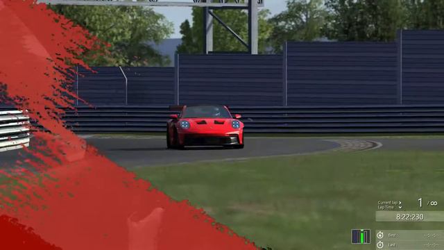 Assettocosa Hotlap:6:48.986 porsche 992 GT3RS nurburgring nordschleife #assetto #911gt3rs смотреть онлайн