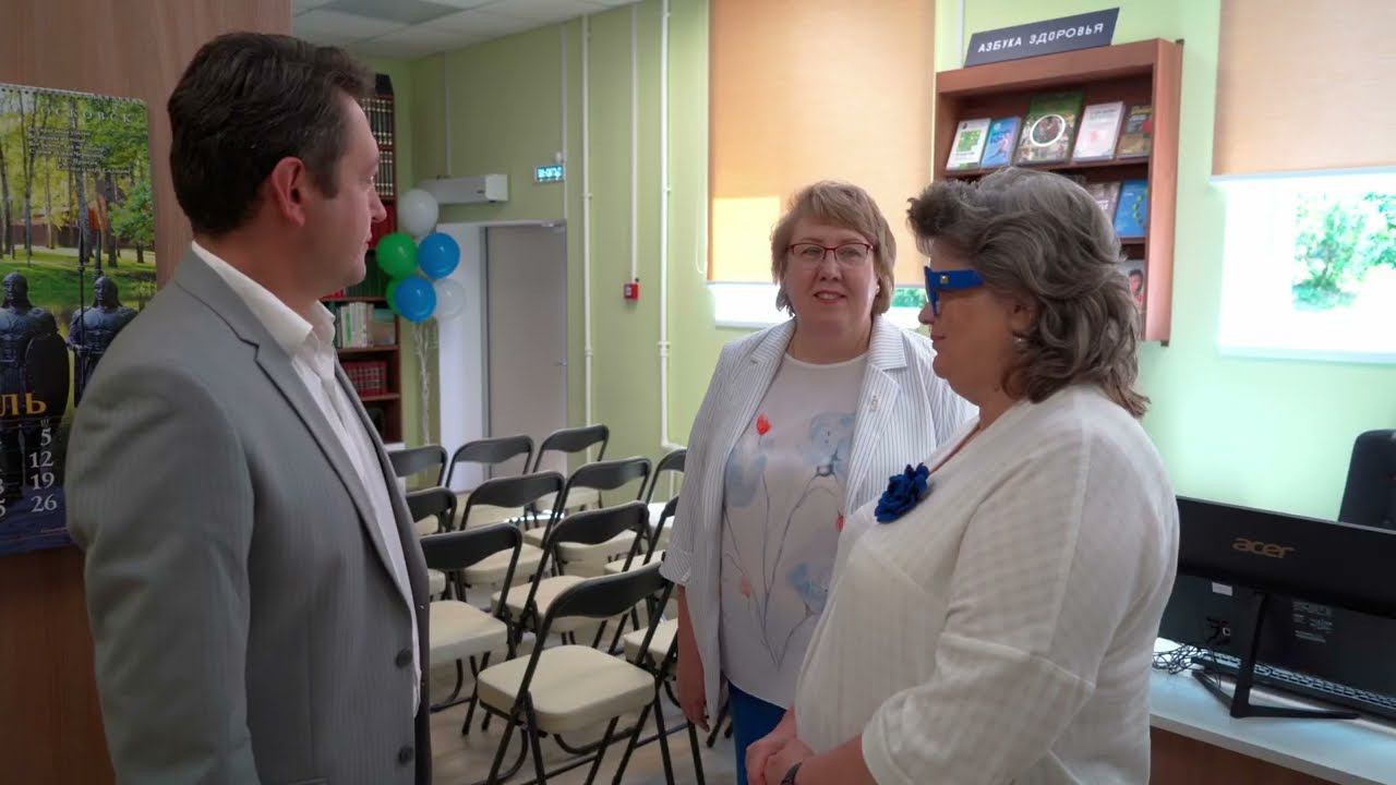 ОТКРЫТИЕ городской модельной библиотеки №8 смотреть онлайн