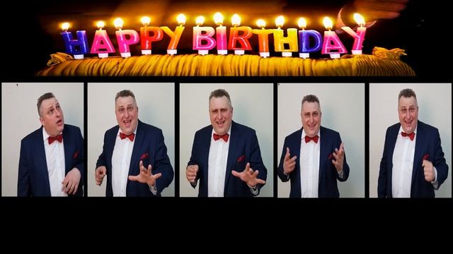 С днем рождения - оригинальное поздравление (А сарpеlla Happy Birthday) смотреть онлайн