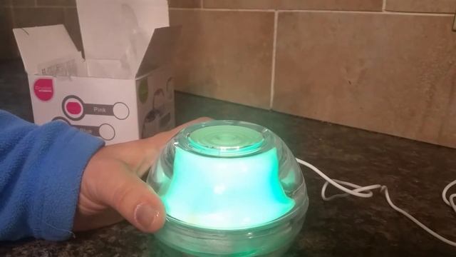 RipaFire® Portable Crystal LED Night Light USB Ultrasonic Air Humidifier смотреть онлайн