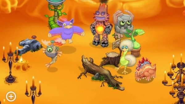 my singing monsters. поющие монстры поют в огненном убежище 2. много новых монстров!!!