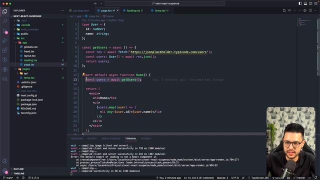 Melhorando a Performance de Aplicações Next.js com React Suspense смотреть онлайн