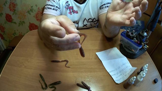 ,,Казанские " супер красители для силиконовых приманок . смотреть онлайн