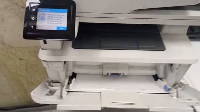 HP Laserjet Pro MFP M428fdw: Paper Jam in HP printer смотреть онлайн